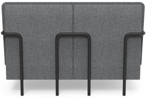 Canapé Lounge 2 Places - Confort et Design Contemporain - Gris chiné