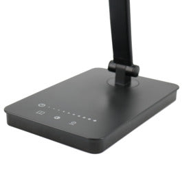 Lampe de bureau LED pliable usb novy ulx noir