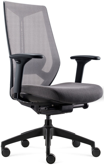 Fauteuil ergonomique gris issore
