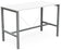 Table reunion 160x80 hauteur 104 blanc pgris