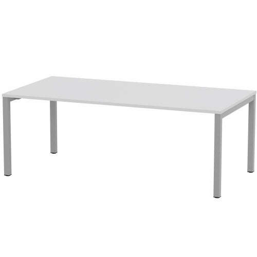 Table reunion 200x100 blanc p.gr