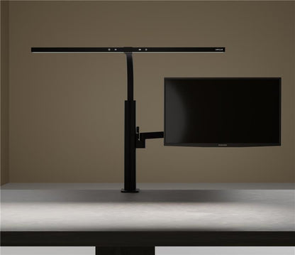 Bras Écran Simple Axio Noir - Support Articulé Bureau