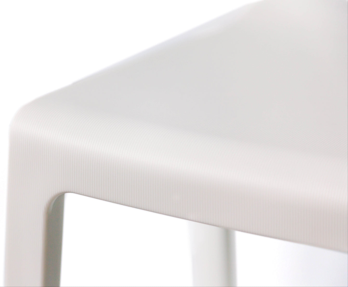 Chaise 4 Pieds Polypropylène Blanc - Empilable et Légère