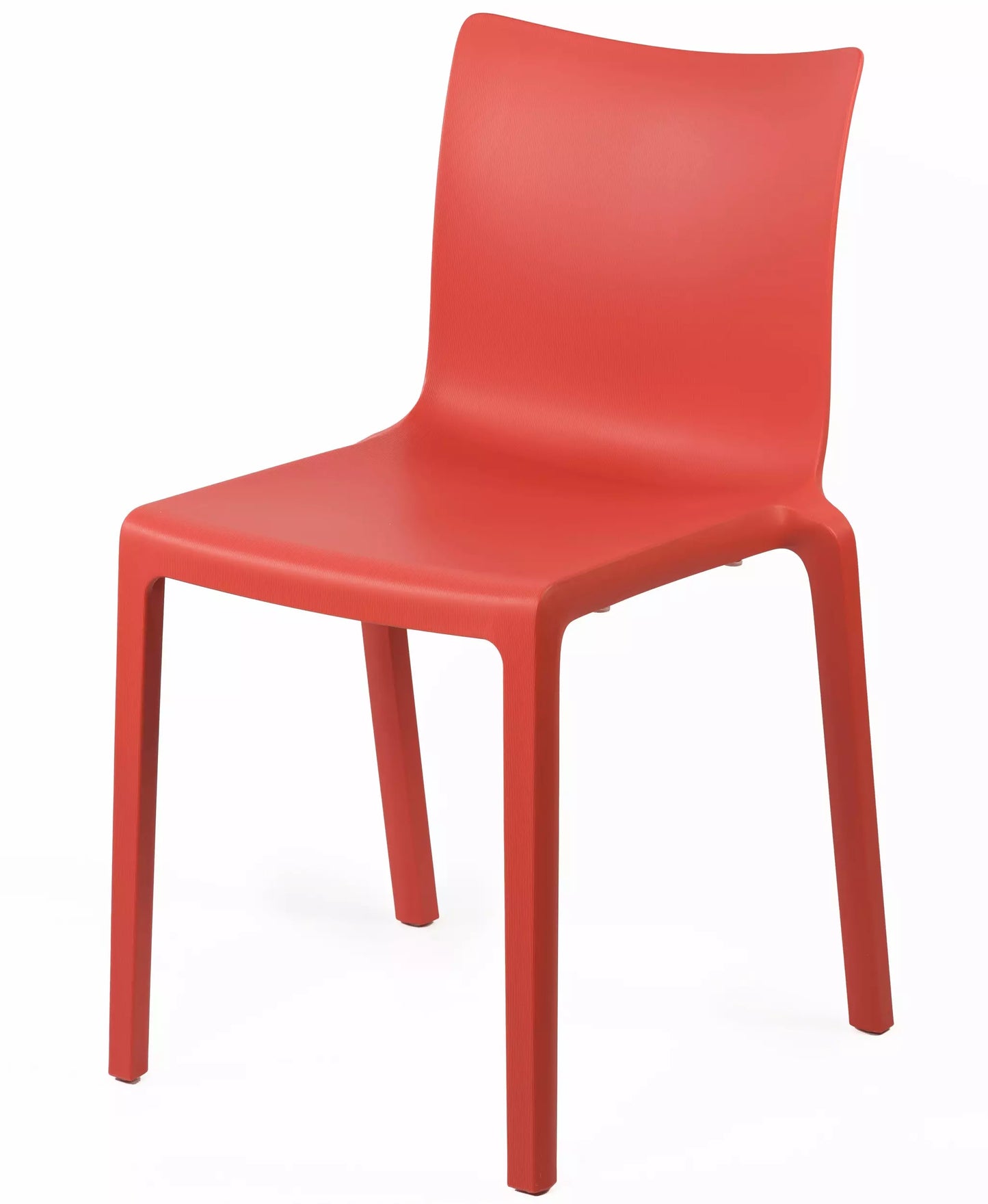 CHAISE 4 PIEDS POLYPRO BRIQUE