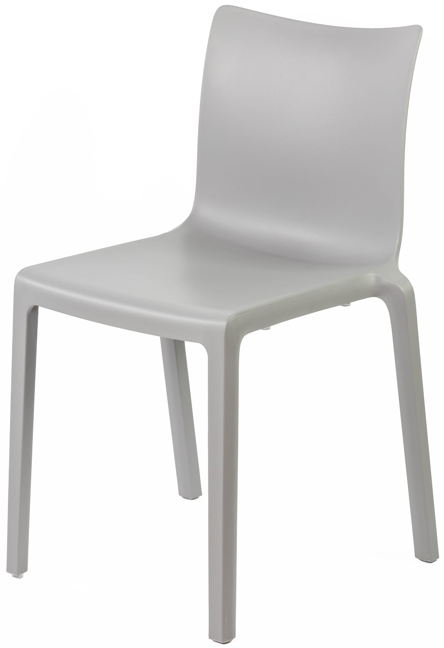 Chaise Empilable 4 Pieds - Polypropylène Gris