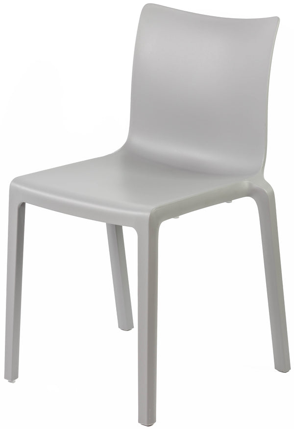 Chaise Empilable 4 Pieds - Polypropylène Gris