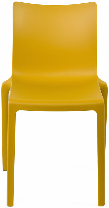 Chaise CINE 4 pieds - Assise Polypro Safran