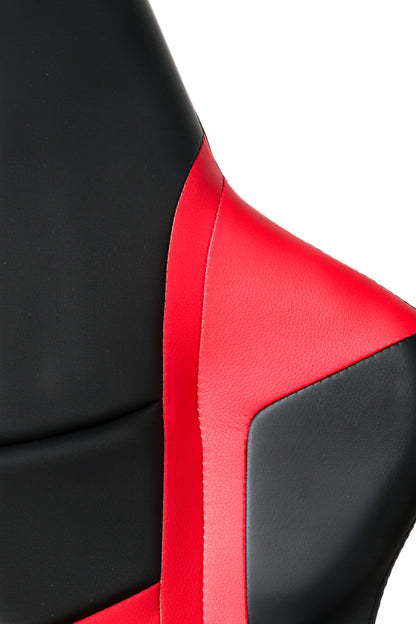 Fauteuil Q-connect gaming noir rouge
