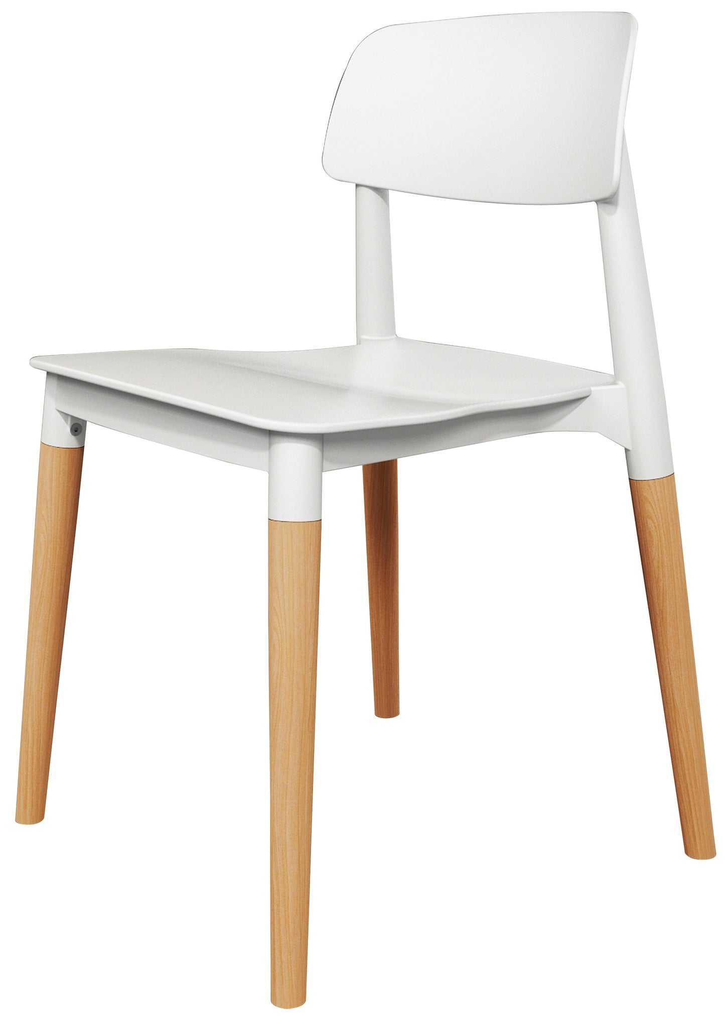 Chaise Piwi Blanche - Confort Ergonomique