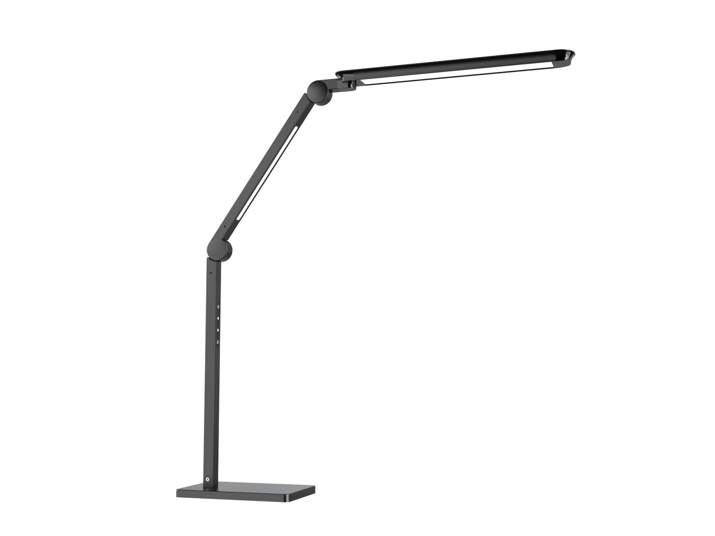 Lampe de bureau LED fixation par pince ou socle  - Éclairage ajustable