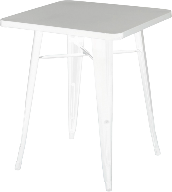Table pour exterieur  - Acier Galvanisé 60x60 cm