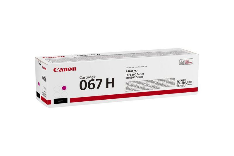 Cartouche toner Canon magenta 067h - haut rendement 2350 pages