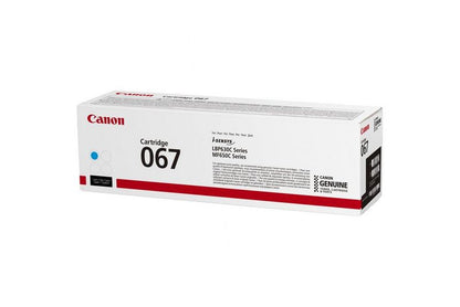 Cartouche toner Canon  067c - rendement 1250 pages