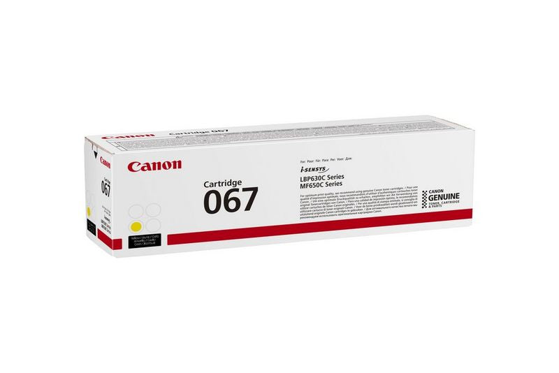 Cartouche toner Canon  067y - rendement 1250 pages
