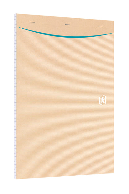 Bloc de bureau agrafé A4 papier recyclé 160pages 80g -5X5