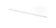Baguette de reliure 8mm- blanc-boite de 100