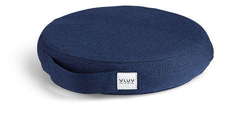 Coussin d'assise rond - Bleu vif - Ø 40cm
