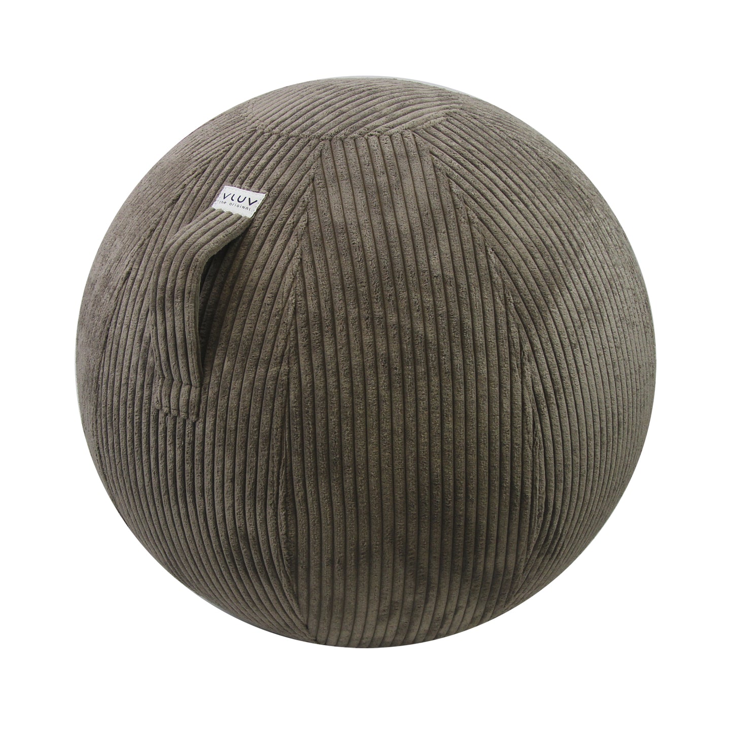 Ballon d'Assise Ergonomique - Velours Nougat 65cm
