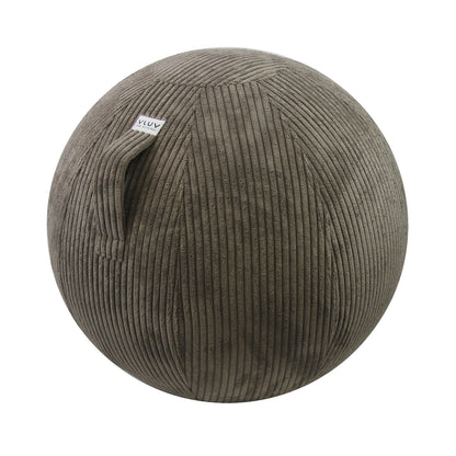 Ballon d'Assise Ergonomique - Velours Nougat 65cm