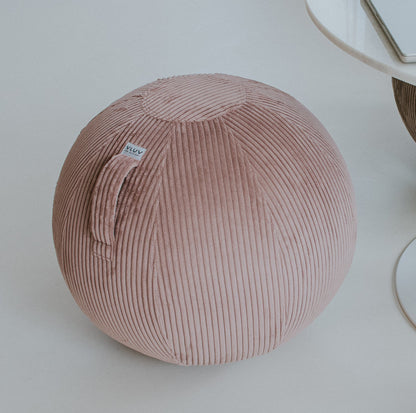 Ballon d'Assise Velours - Ergonomie et Confort 55cm
