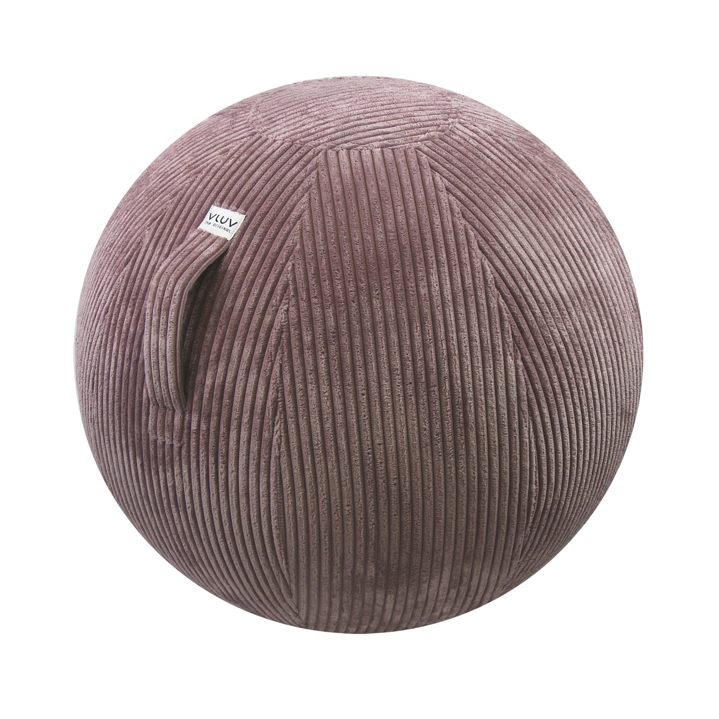 Ballon d'assise en velours - Ergonomie et confort