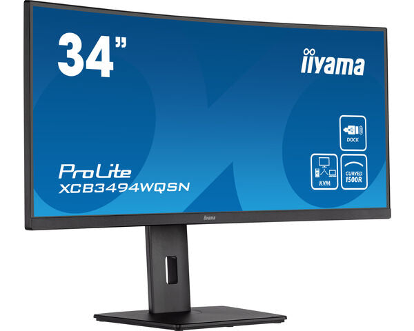 Écran LED incurvé 34" - UltraWide Quad HD