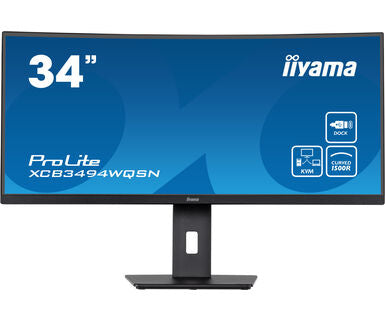 Écran LED incurvé 34" - UltraWide Quad HD