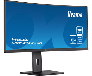 Écran LED incurvé 34" - UltraWide Quad HD
