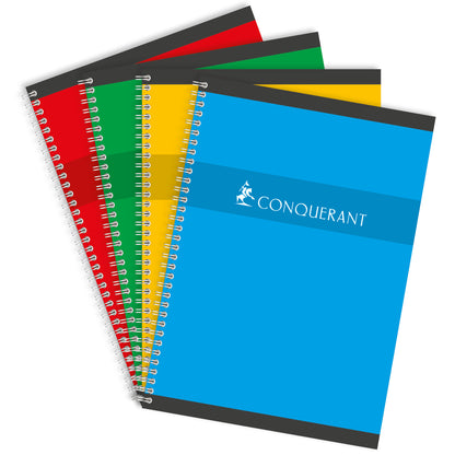Cahier A4 Spirale - 100 Pages Quadrillées 5mm