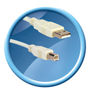 Câble usb 2.0 a-b 5m - haute vitesse 480 mbit/s