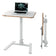 Bureau assis-debout compact pliable - Réglable en hauteur