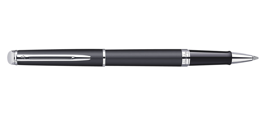 Stylo bille hémisphère noir - pointe fine et élégance