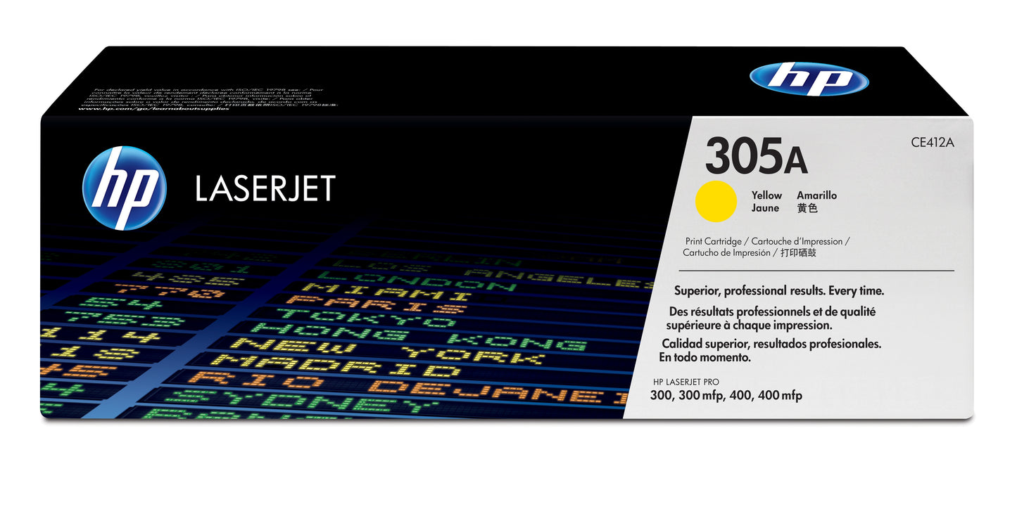 Toner HP 305A jaune - 2600P