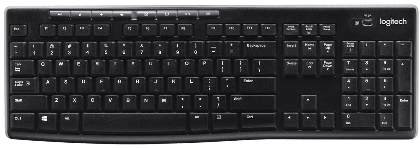 Clavier sans fil K270 - Connectivité fiable et durable