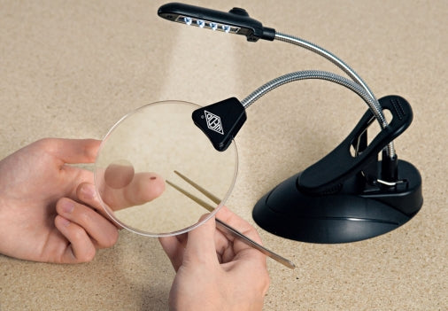 Lampe Loupe LED - Agrandissement 4x