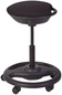 Tabouret ergonomique à roulettes -noir