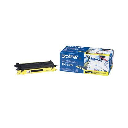 Cartouche toner Brother jaune tn-135y - 4000 pages