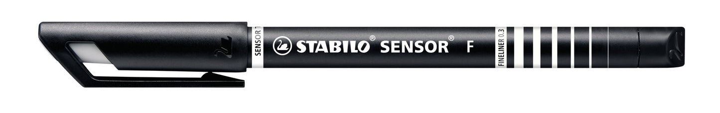 Feutre sensor pointe fine noir