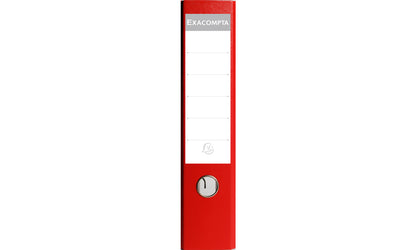 Classeur levier polypro dos 75mm rouge