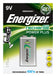 Energizer Rechargeable Power 9V P/1