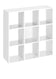 Mti biblio.9 cases blanc elegance