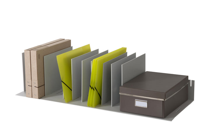 Separateur amovible supplementaire  gris pour armoire -Lot de 10