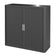 Armoire Basse à rideau easyoff h104 anthracite / anthracite