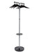Portemanteau wave2 gr.met / noir+6cint