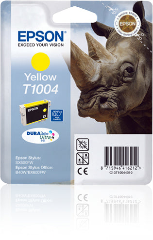 Cartouche d'encre Epson jaune t1004 - haute capacité