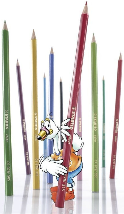 Crayons de couleur - étui de 12 - multicolore