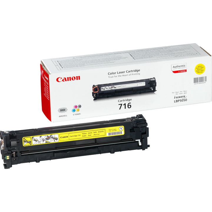 Cartouche toner Canon jaune 716 - 1500 pages