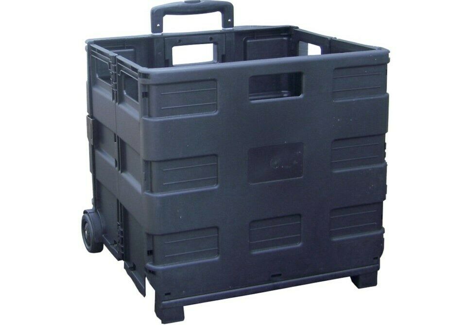 Trolley pliant en polypropylène 42x40x38 cm
