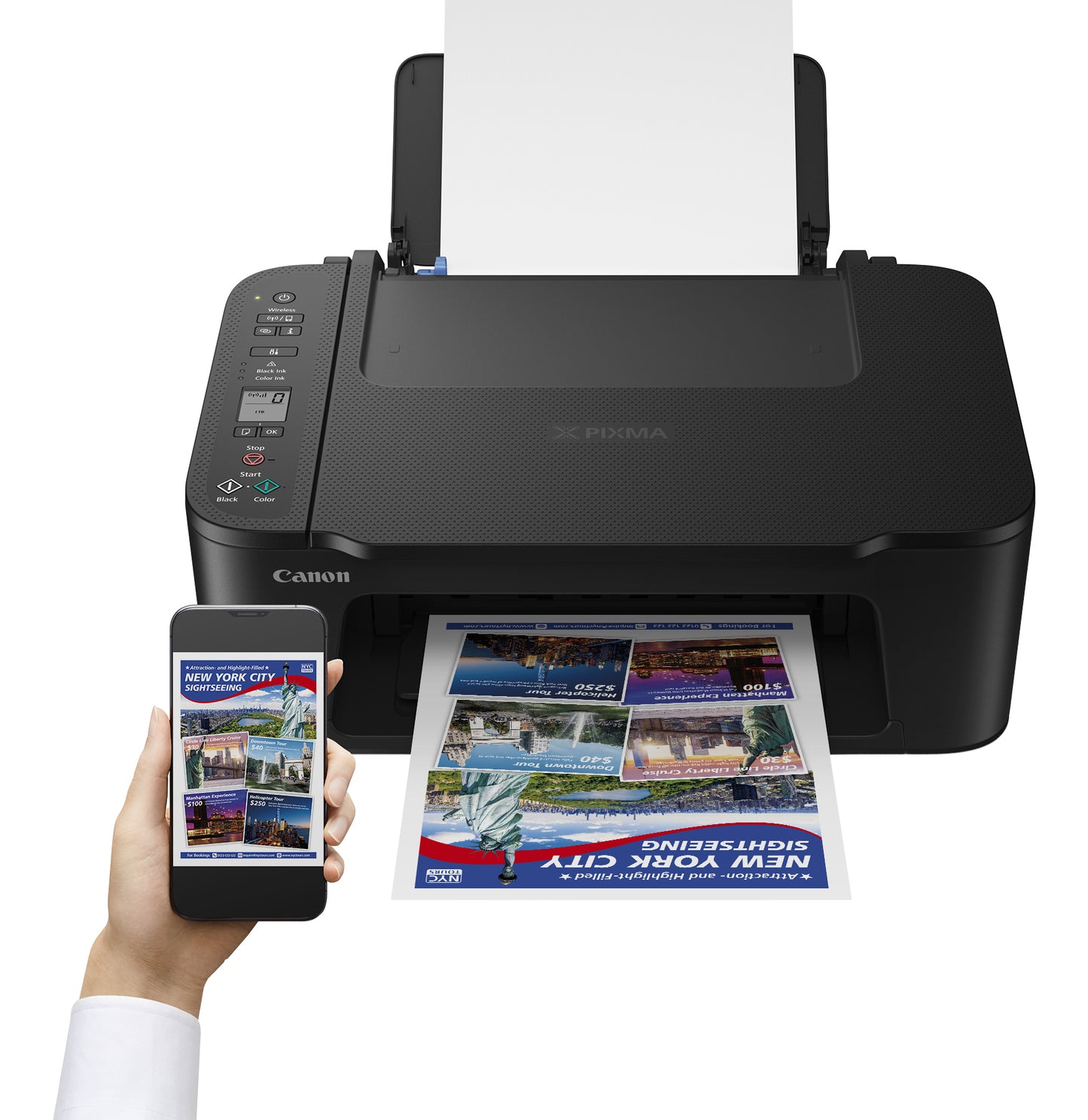 Imprimante Canon TS3750i - Multifonction couleur