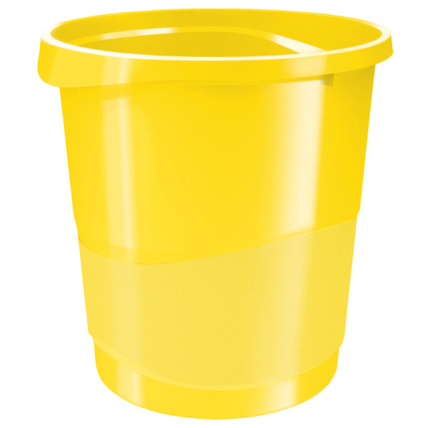 Corbeille papier 14l vivida -jaune